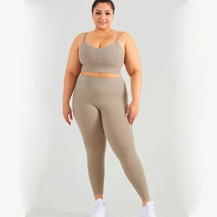 ODM Йога Фитнес Леггинсы и короткий топ комплект спортивной одежды спортивная одежда с принтом Высокой Талией Лосины из спандекса