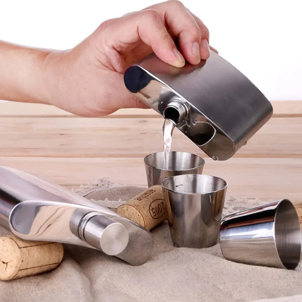 Custom Logo Metal Bar Tool 30ml 60ml Cocktail Jigger Wine Tumbler 1oz  2oz Stainless Steel Shot Glass Cups