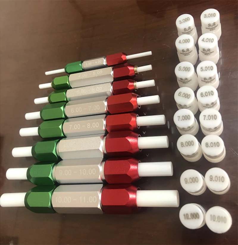 High precision zirconia ceramic needle gauge Non-magnetic pin  gauge plug gauge can be customized