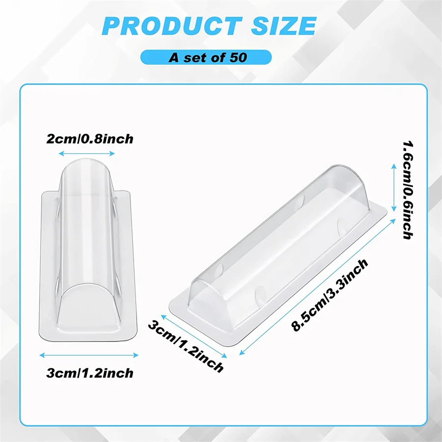 DIY Money Card Holder Clear Cash Pouch Plastic Cards Domes Transparent Lip Balm Window Holder for Money Cash Card