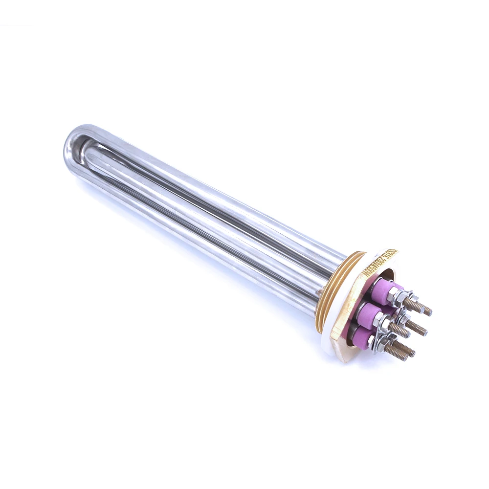 SS316 230V 4500W 3 Elements Immersion Heater for Water Tank