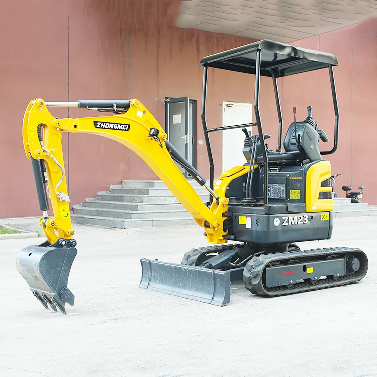Free Shipping Electric Mini Excavator Digging Machine Farm Hydraulic Small Micro Digger 2 Ton 3 Ton Mini Excavator