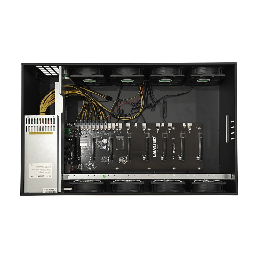 Корпус для компьютера с интервалом 65 мм, 8 ГПУ, 8 ГПУ, 4u, корпус для настольного компьютера, корпус для настольного компьютера