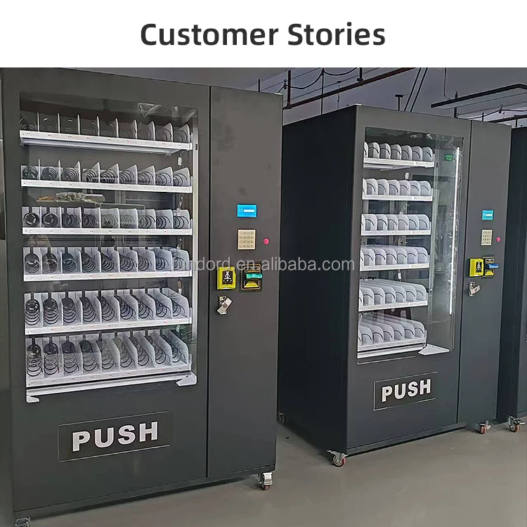 Fundord Trends Smart Snack Beverage Combo Vending Machine for Foods and Drinks