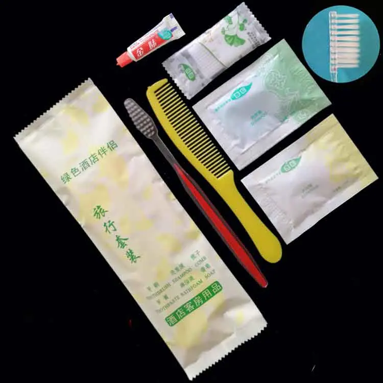 Good quality cheap price sustainable hotel amenities kits hotel amenities set with logo