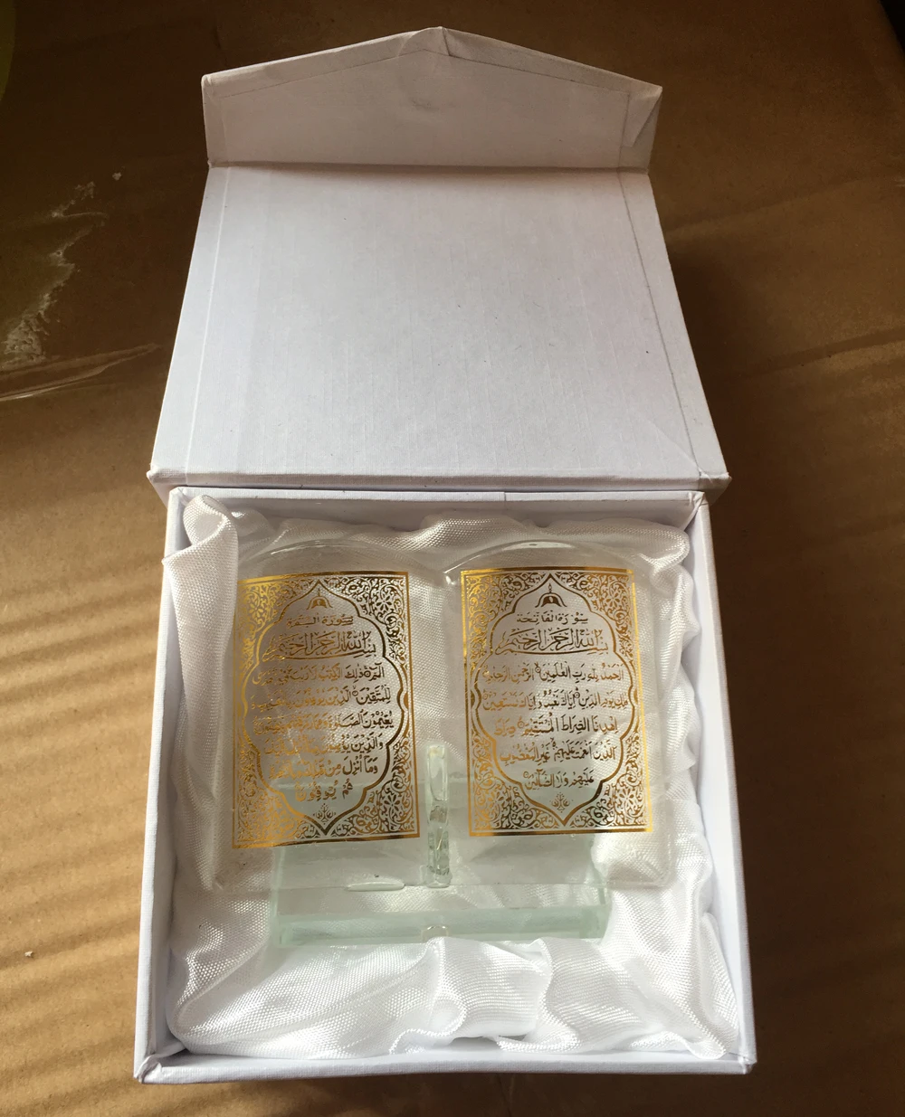 Crystal islamic gift for Holy Quran MH-G0240