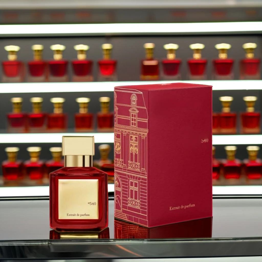 Original Red Baccarat 540 Cologne for Men and Women 1:1 Perfume from China with Rose Milk Jasmine Coconut Honey Fragrances