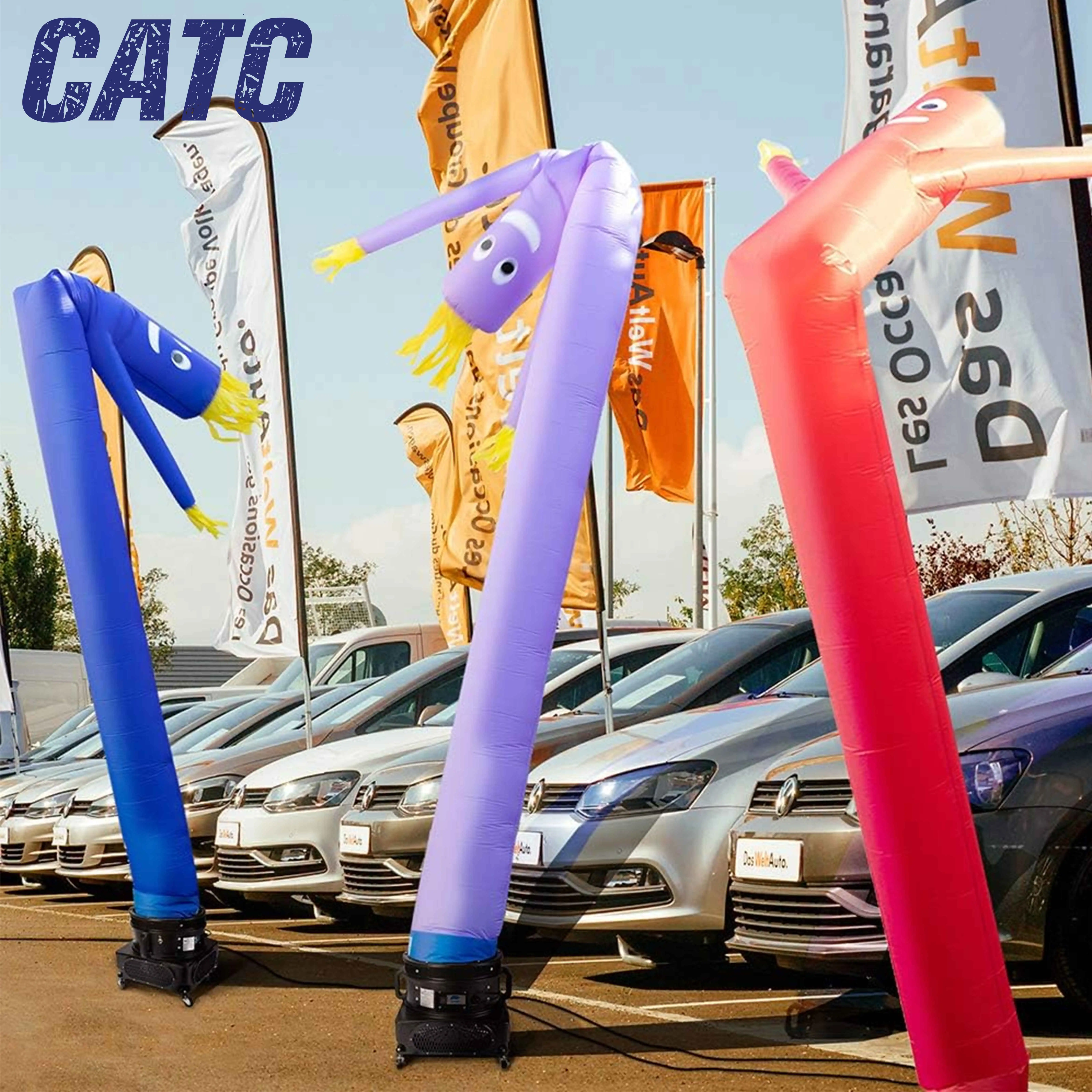 CATC Events Air Dancer Waved Inflatable Tube Man for Exhibition Trade Show PVC Advertising Inflatables for Versatile Usage
