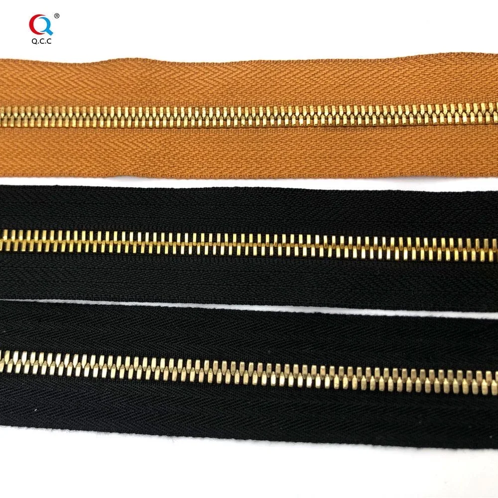 zipper Metal pvc zipper bag