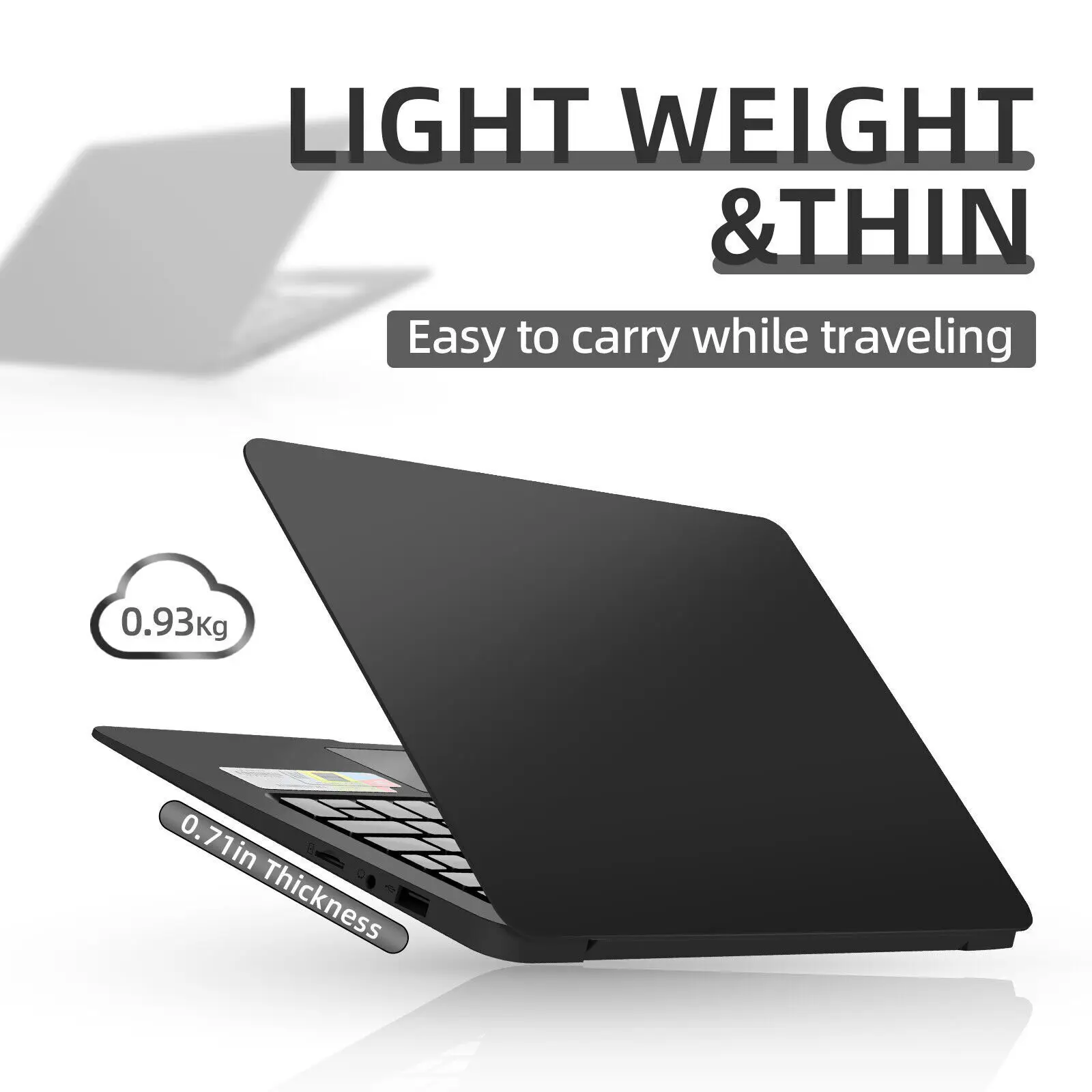 NBD Quad Core Powered windows 10.1 inch Bluetooth Computer Kids Adults Netbook Computer Laptop with WiFi