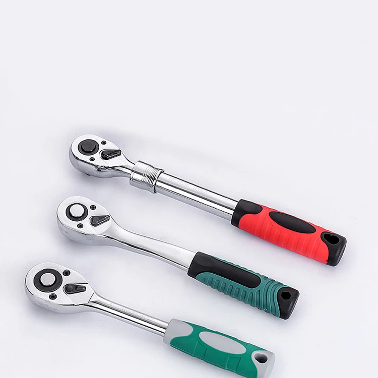 
Cheap 1/2 flexible tubing open pvc handle stainless steel ratchet wheel wrench 
