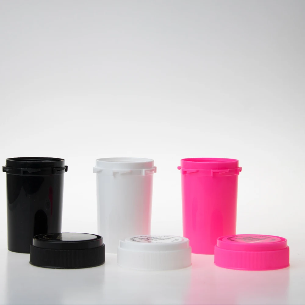 plastic vial with plastic cap capsule packaging vials
