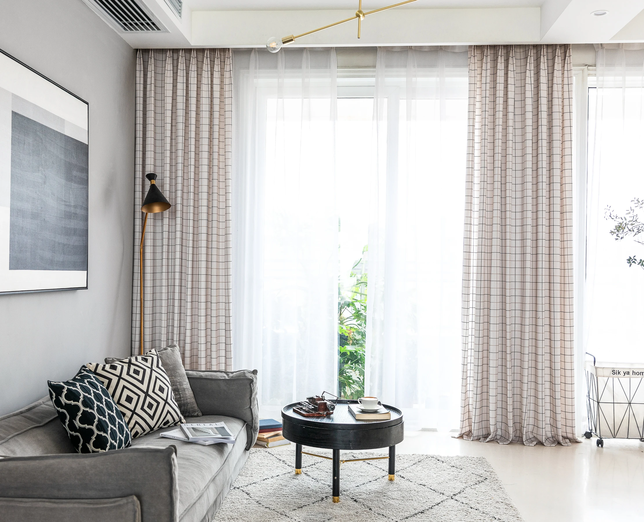  Hotel Office Custom Decoration Livingroom Legant Blackout White Cotton Nordic Wedding Home