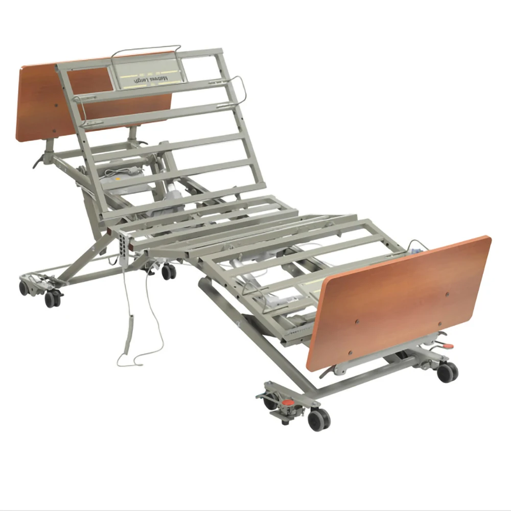 Elder care 3 function electric bed hospital equipment nursing home care bed for aged parents super low hospital bed