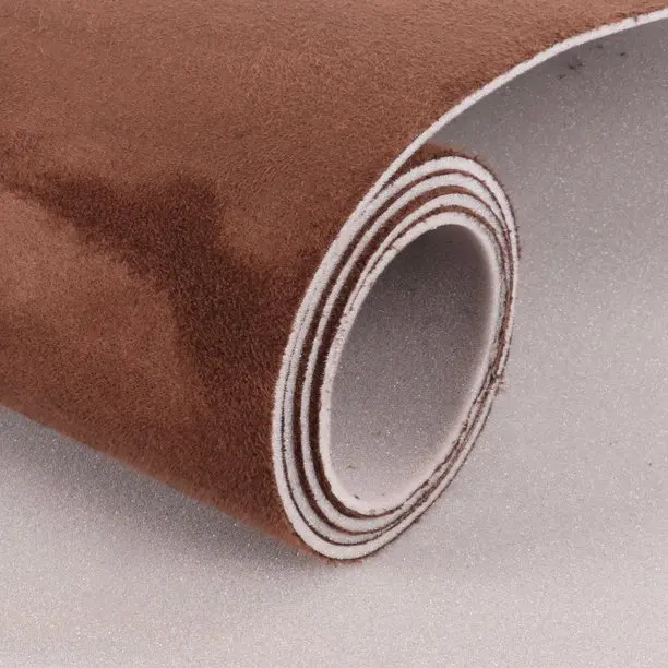 Clear Brown Foam Backed Automotive Suede Headliner Fabric 60 Wide Sold By The Yard