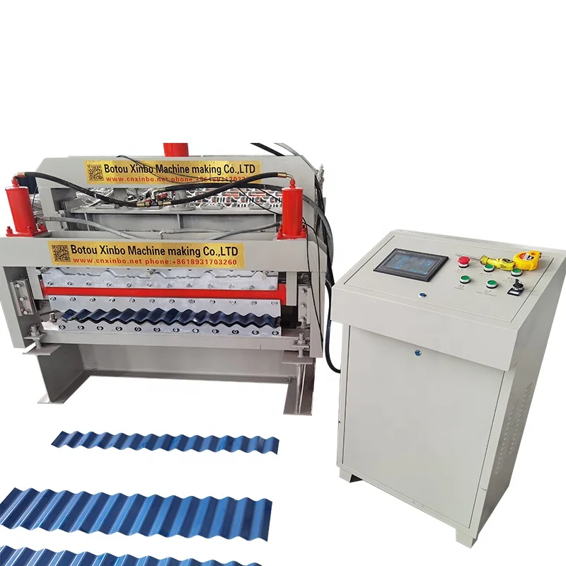 Высококачественная машина для черепицы цветная Стальная Формовочная Машина гальванизированная