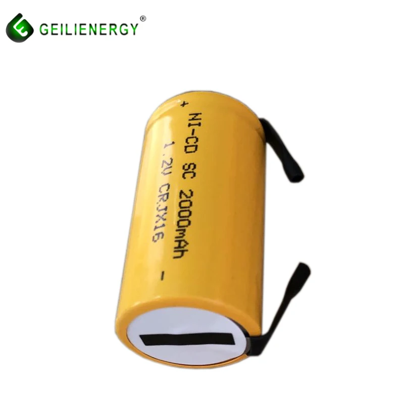  Никель-кадмиевый SC 2000mah 1 2 v 1300mah Ni-cd sc 1500mah перезаряжаемый