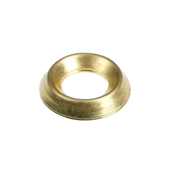 Custom All Kinds Of High Quality Brass Washer Brass Round Countersunk Head Screw Cup Washers Flat Washers