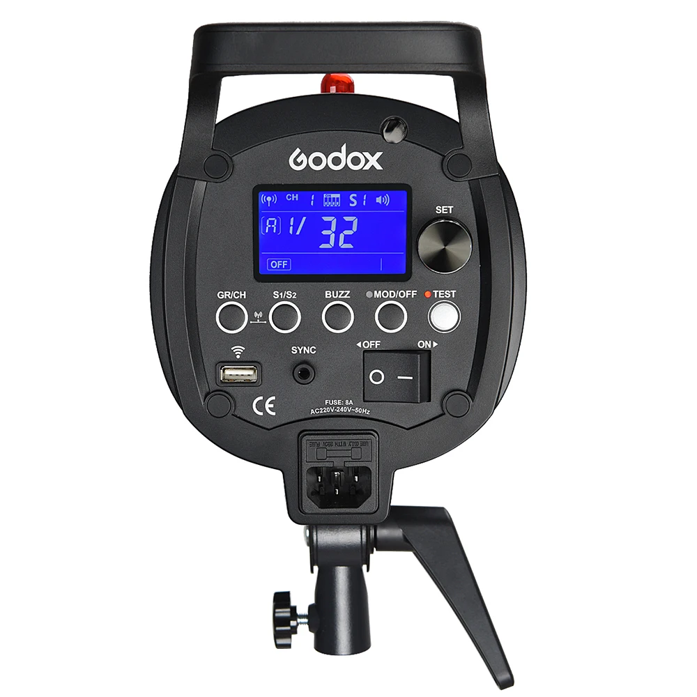 Godox QS400II 2x 400Ws Photo Studio Flash Lighting,XPRO Trigger,Softbox,280cm Light Stand, built-in Receive