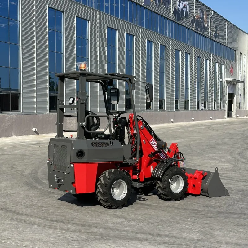 China HZM loader800KG Factory price high quality Wheel Loader With AC