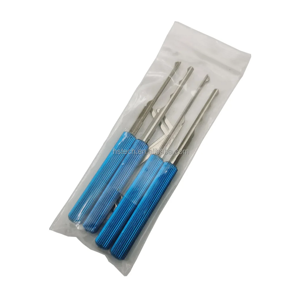 Goso Locksmith Tools 4+2 Blue Invincible Pick Set Door Openning Tools