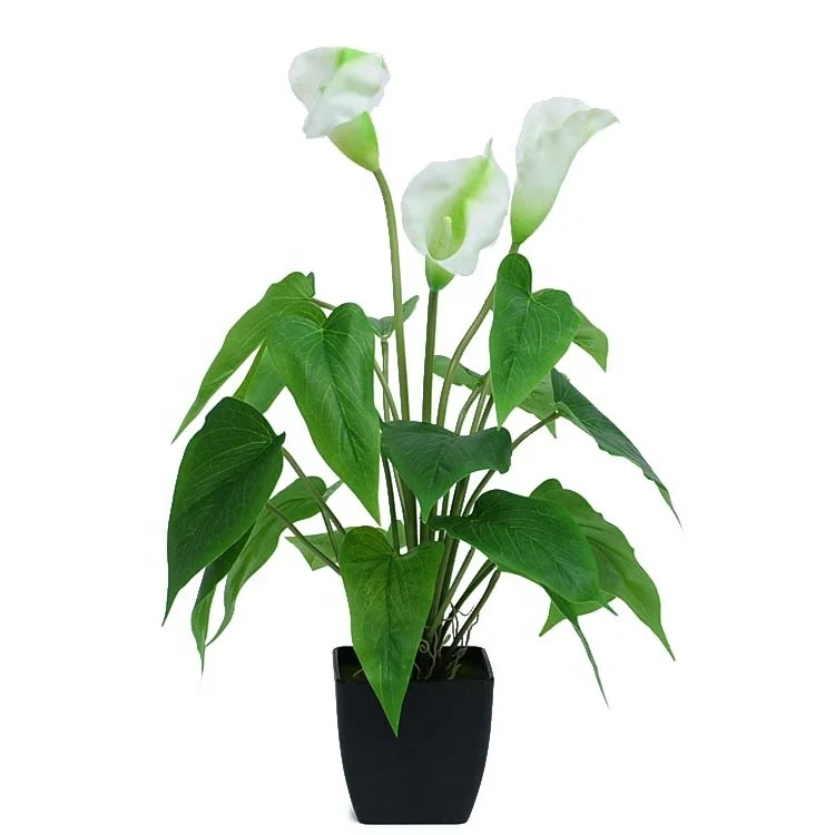 China Artificial Flower Calla Lily Wholesale Bouquet Decorative Simulation Plant Bonsai In Bulk For Home Decor