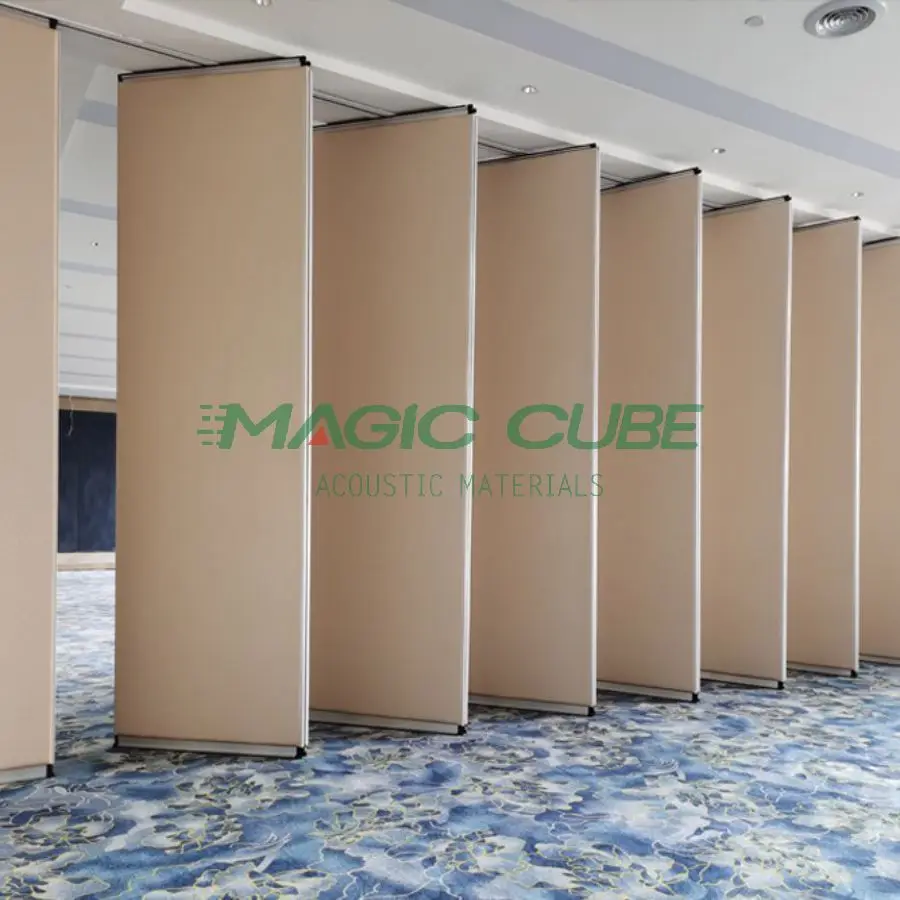 Automatic room dividers sliding wall divider for multi-function hall