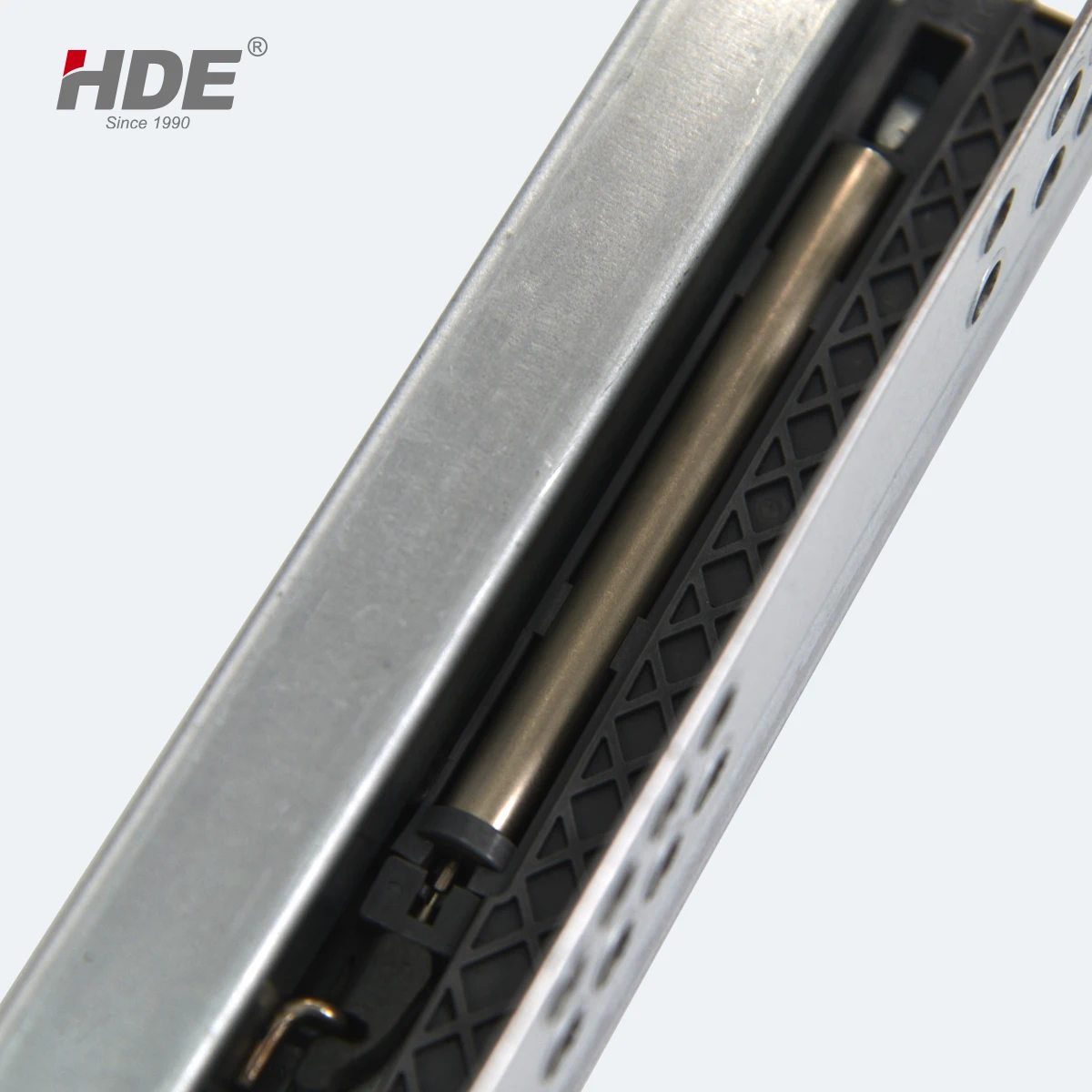 Custom Adjustable Two Fold Hidden Undermount Drawer Slides Soft Close 350 Cm