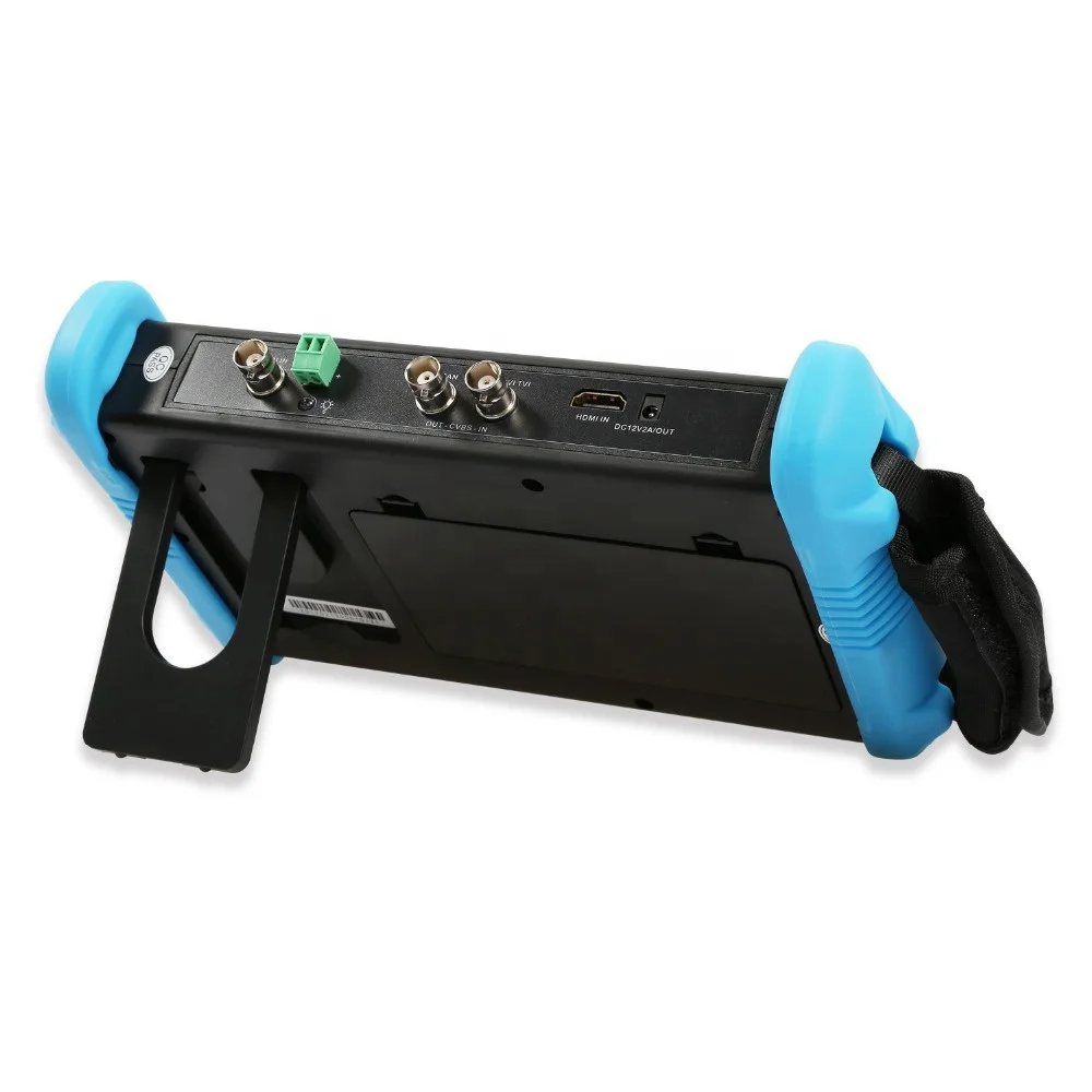 eTsoon Factory Wholesale Price 7 Inch IPS Touch Screen CCTV Camera Tester IP/Analog Support H.264/H.265 4K Cctv Tester Cameras