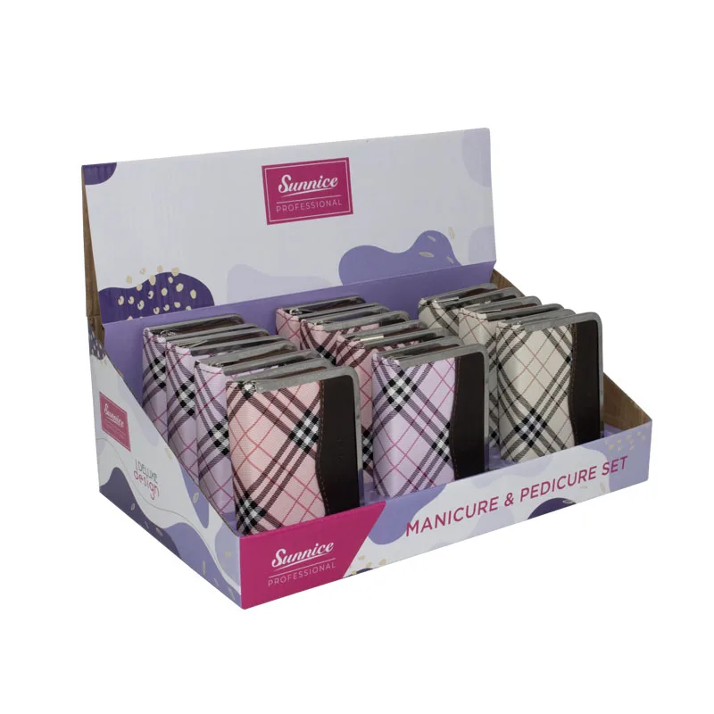 Stainless Steel Women Professional Nail Clippers Kit Pedicure Care Tools Grooming Manicure Set Kit  for Travel or Home