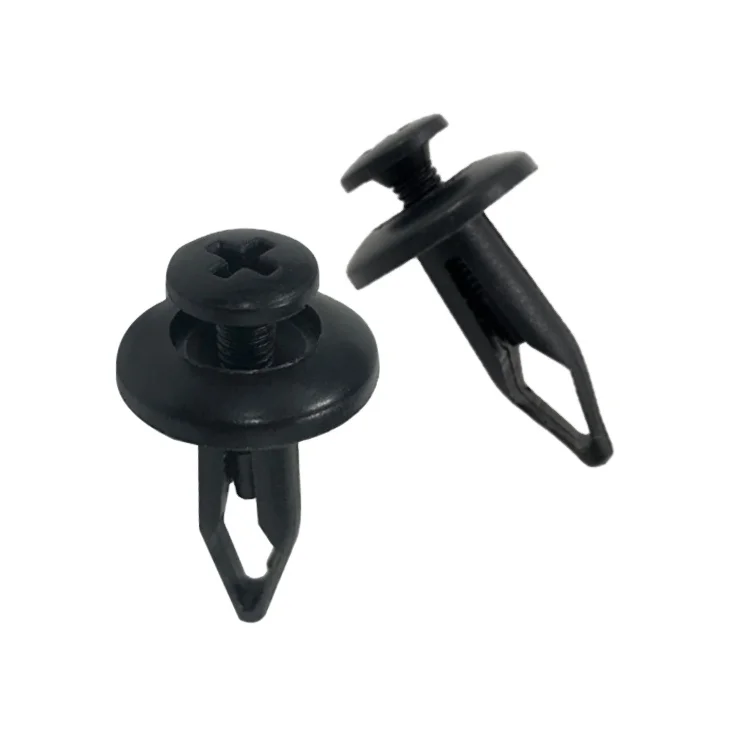 Низкая цена гарантированное качество Черный нейлон 66 винт пластиковый анкер