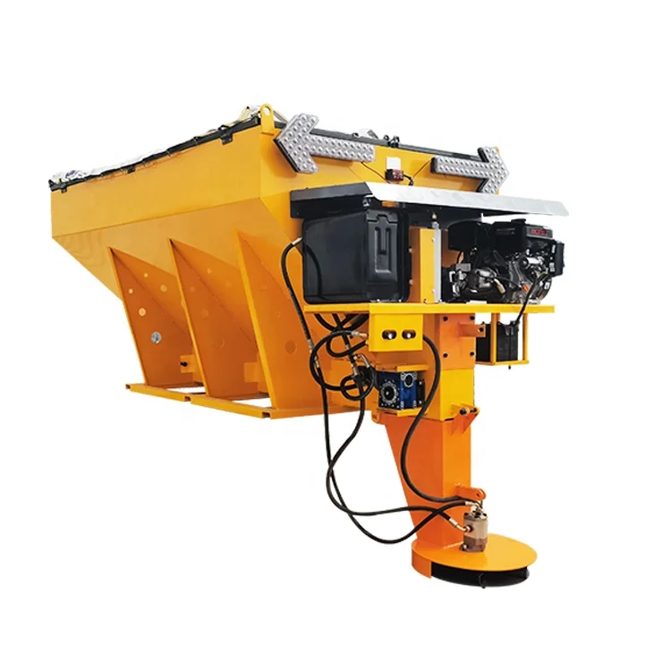 Snow melting spreader Salt spreader Road snow melting machine Suspended