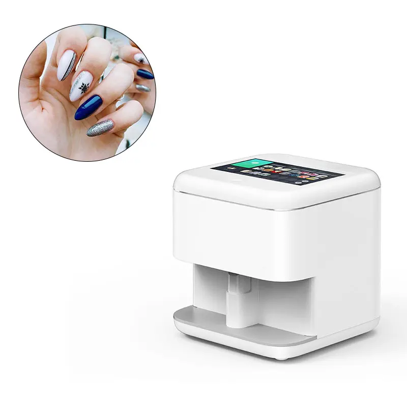 Beauty salon personal use wifi wireless mobile digital nail nails printer 3d wholesale price stock in hand
