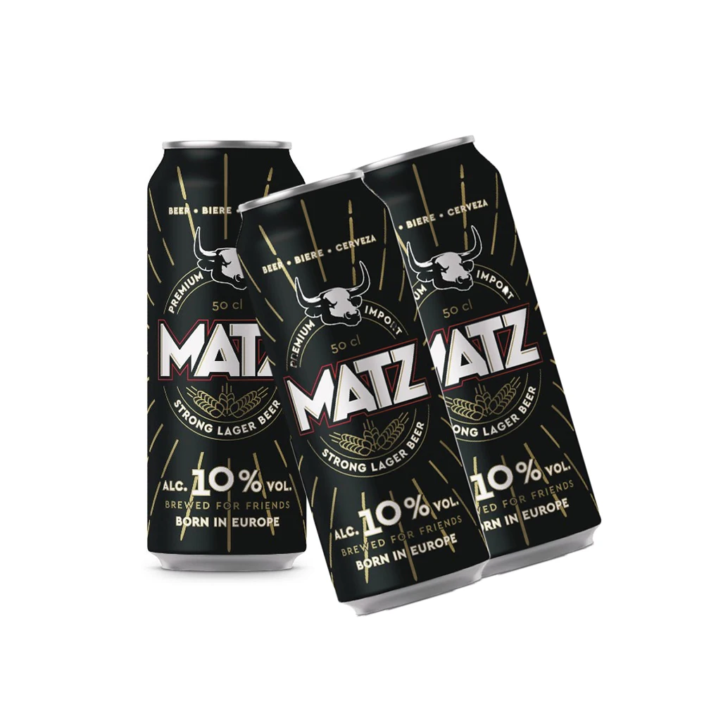 Wholesale Price Matz 10% Beer Alcoholic Drinks Refreshing Beverage Supply 10% Alcohol German Beer In Bulk