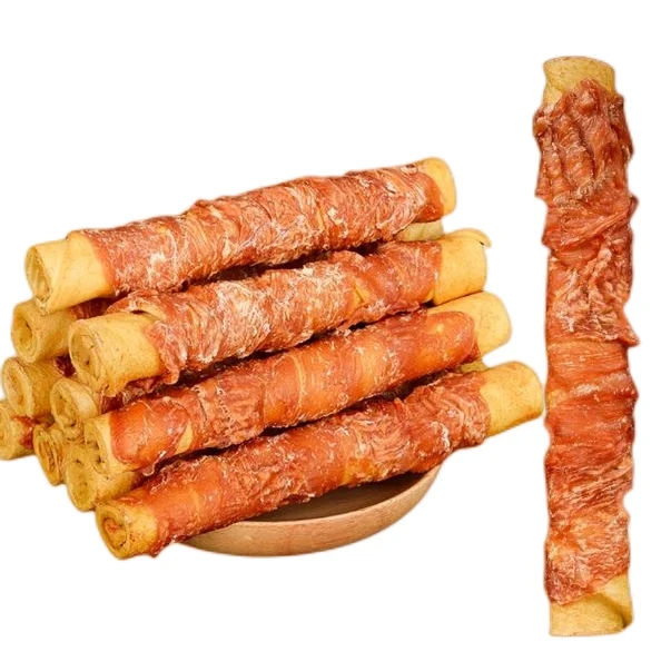 Заводские закуски из воловьей кожи для собак