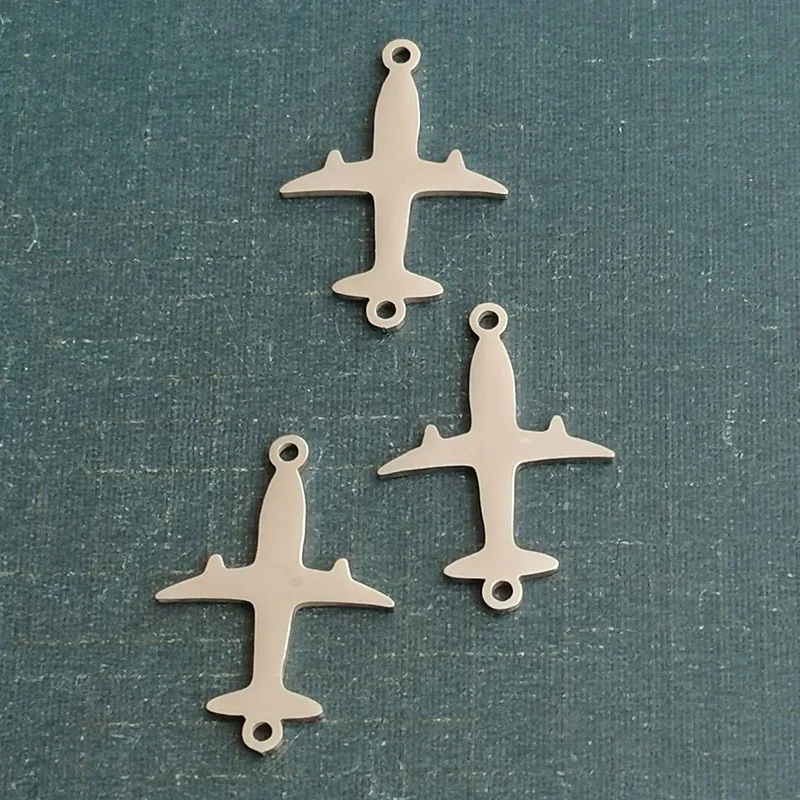 Заводы оптом персонализированные авиационные браслеты винтажный медальон Кулон Прелести DIY самолет ожерелье аксессуары