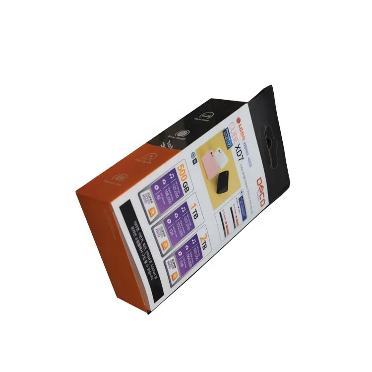 Custom Acetate Portable Harddisk 1 2 4 5tb Ssd External Hard Drive Casing 3.0 Clear Pp Pvc Pet Transparent Plastic Packaging Box