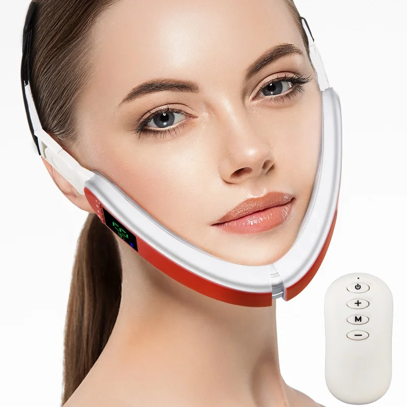 
Vibration facial massage LED V Face shaping Facial Facelift Beauty Light Instru Red Blu Ray Beauty Instrument 