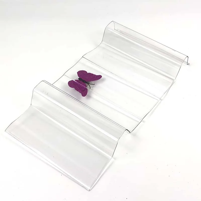 China Factory wholesale transparent plastic polycarbonate corrugated sheet for building roofing, agricultural
