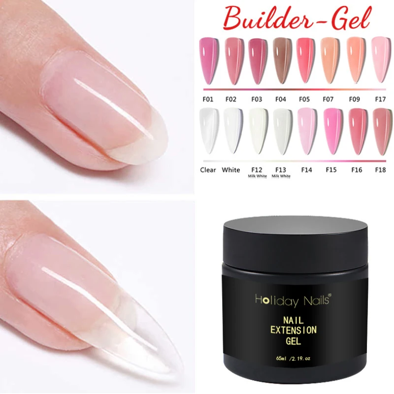 15 colours Private Label Oem Construction Uv Function Nail Extension Painless Gel Builder