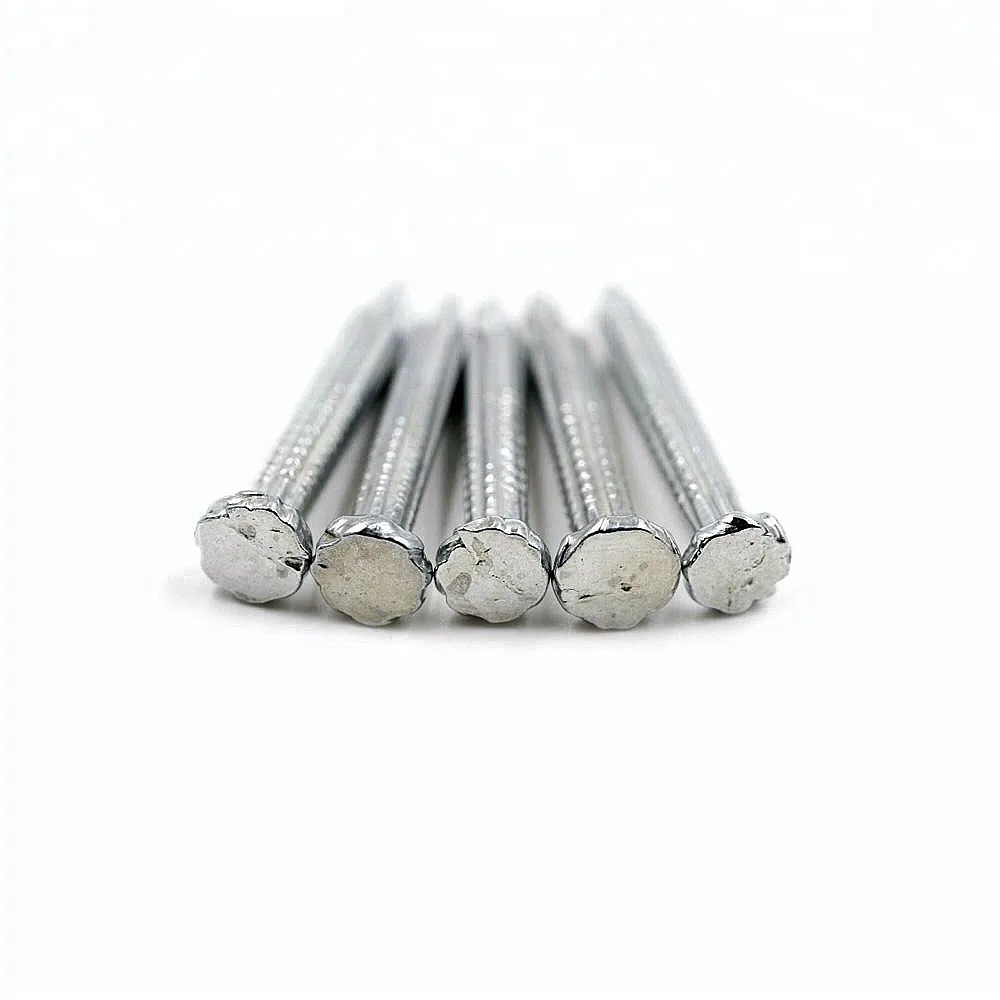 Building construction concrete nail steel drive pin powder actuated high hardness galvanized