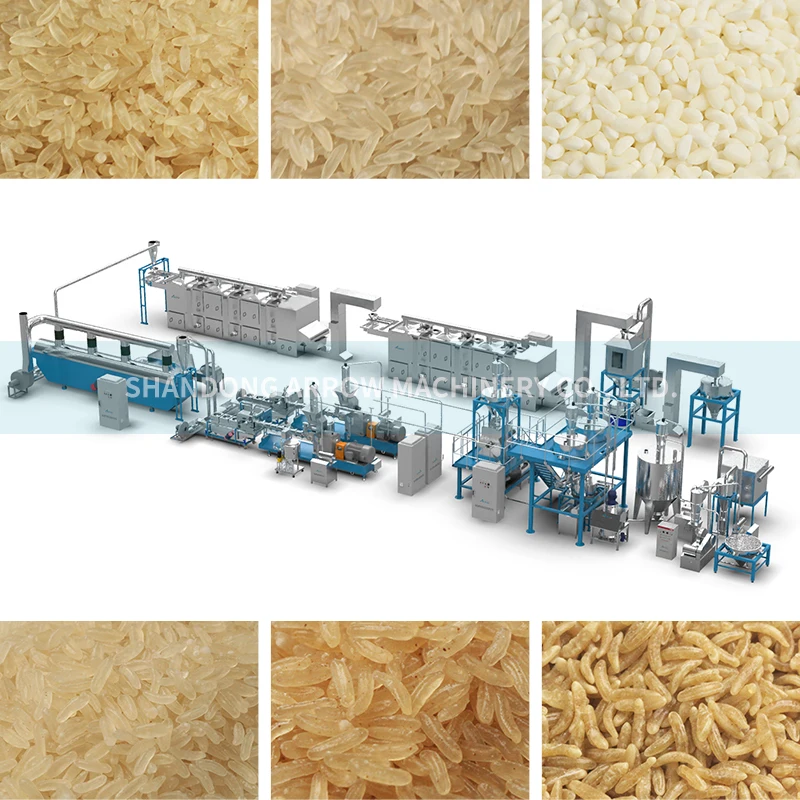 Arrow Fortified Rice Production Line Broken Rice Remade Machine