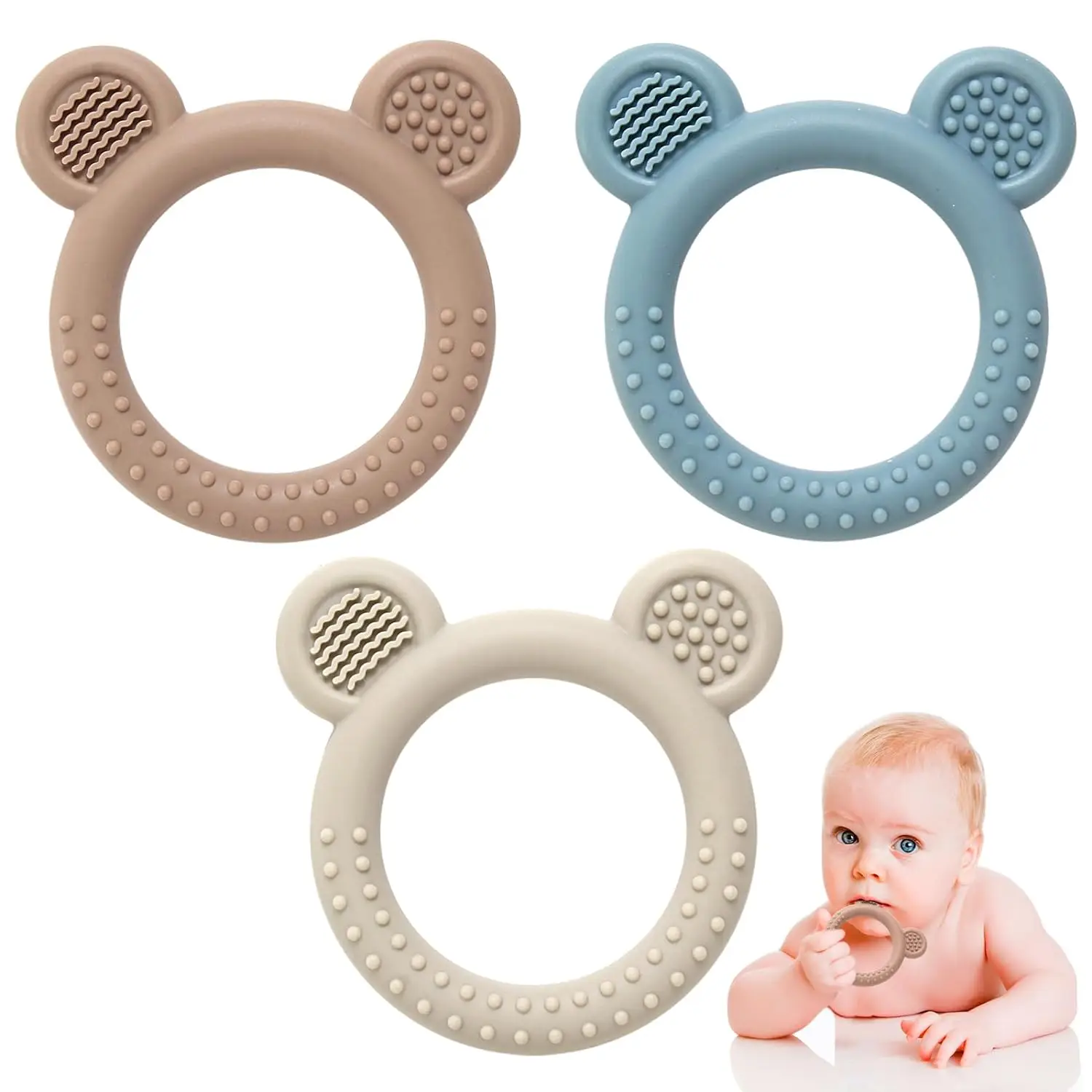 2024 new hot sell hold baby soothing teething toy