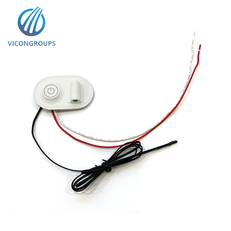 OEM custom 5v, 7.4v, 12v, 24v silicone push button switch 3 level illuminated silicone button