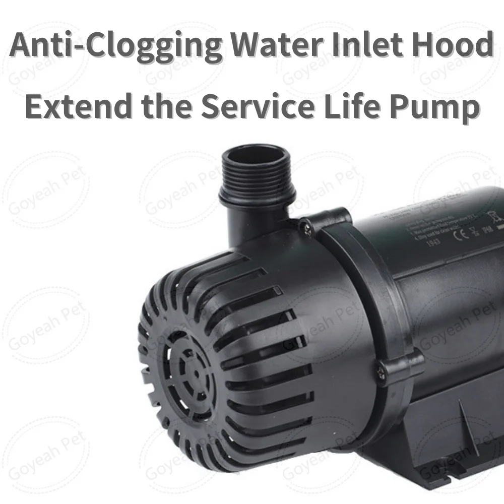 RESUN PG 6000 12000 28000 Submersible Water Pump High Power Aquarium Pond Pump