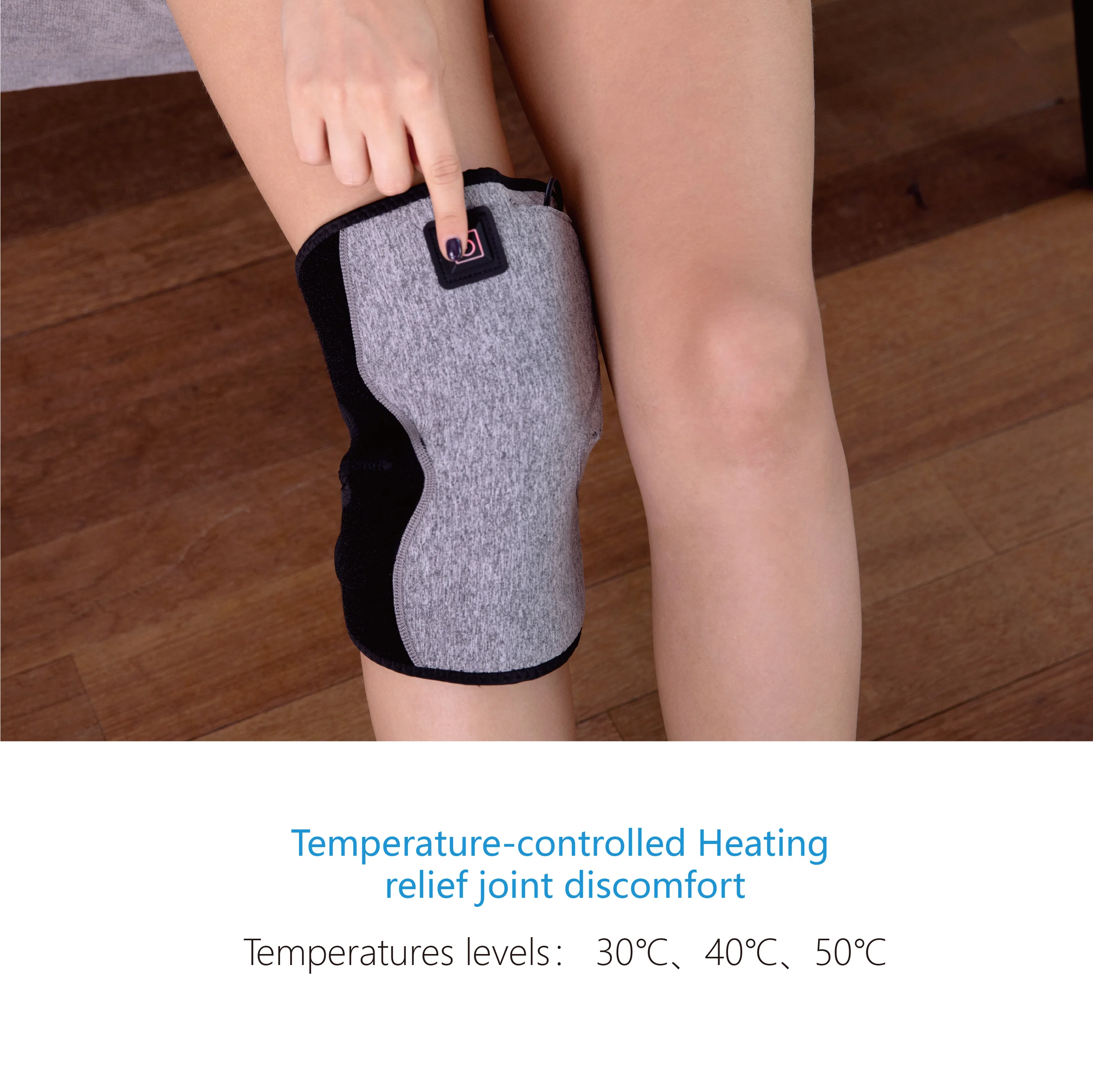 Customized Heating Knee Brace Massage For Knee Support Protector Health Care Products Other Massage Product