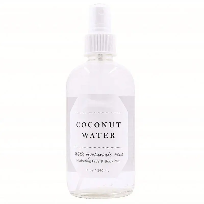 Private Label Organic Natural Spray Facial Toner Coconut Water