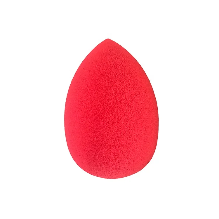 Factory Wholesale High Quality Soft Teardrop Non-latex Facial Foundation Make up Blending Beauty Sponge Blender