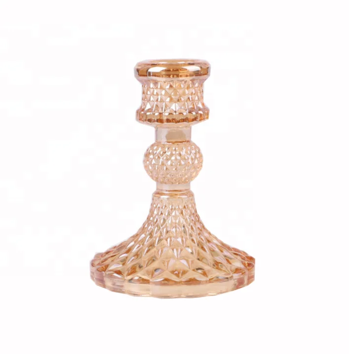 Candle Cylinder Christmas Decorative Luxury Pillar Lanterns And Candle Jars Weddings Crystal Glass Other Candle Holder