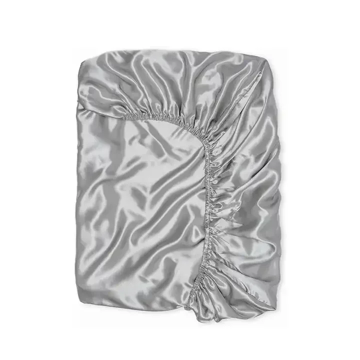 CAIYU Hot Sale SILK Baby Sheet Bamboo Baby bed cover Item Plain Color Baby Crib Sheet